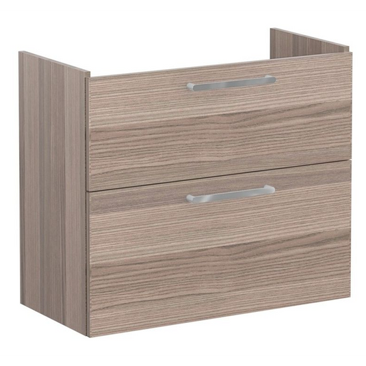 VitrA Root Flat 80cm 2 Drawer Slim Washbasin Unit | Cordoba | 67871 - Envy Bathrooms Ltd