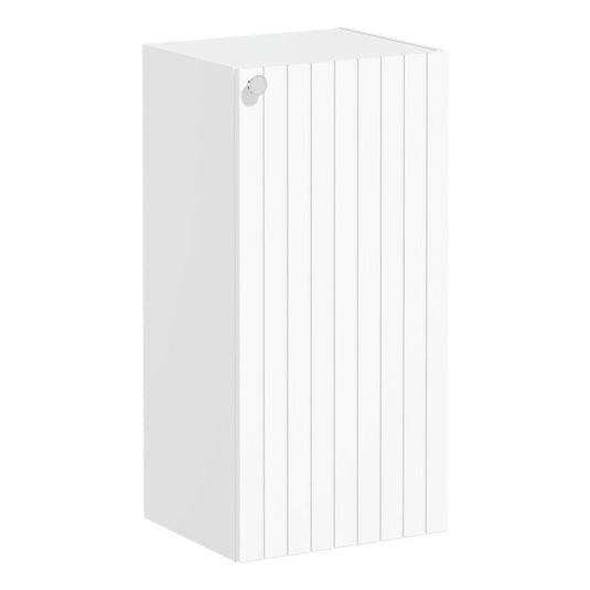 VitrA Root Groove 40cm 1 Door Lower/Base Unit (RH Hinge) | Matt White | 69128 - Envy Bathrooms Ltd