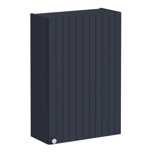 VitrA Root Groove 55cm 1 Door Slim Lower/Base Unit (RH Hinge) | Matt Dark Blue | 69161 - Envy Bathrooms Ltd