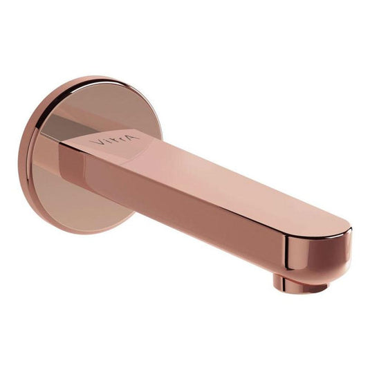 Vitra Root Round Wall Mounted Bath Spout - Copper - Envy Bathrooms Ltd