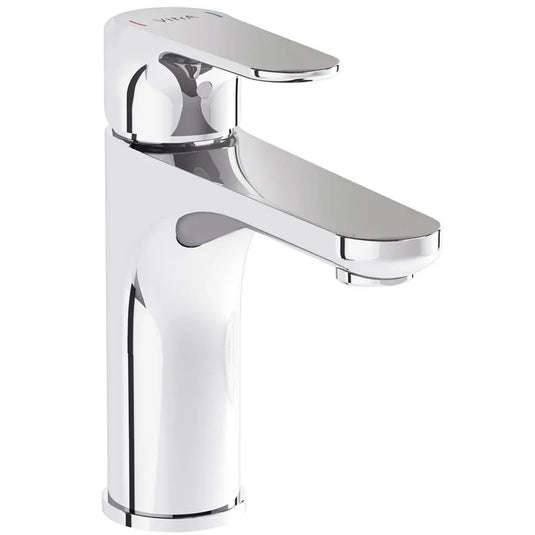 Vitra Root Single Lever Basin Mixer Tap - Chrome - Envy Bathrooms Ltd