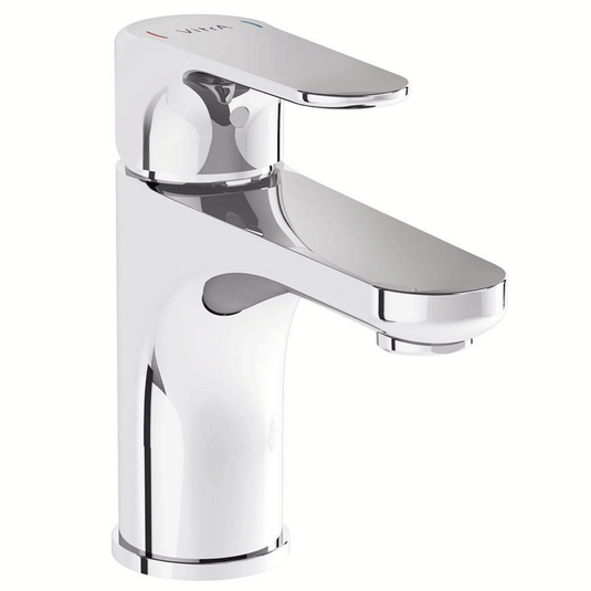 Vitra Root Single Lever Compact Basin Mixer Tap - Chrome - Envy Bathrooms Ltd