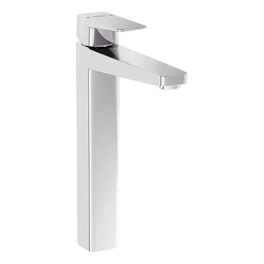VitrA Root Square Tall Basin Mixer - Chrome - A42733VUK - Envy Bathrooms Ltd