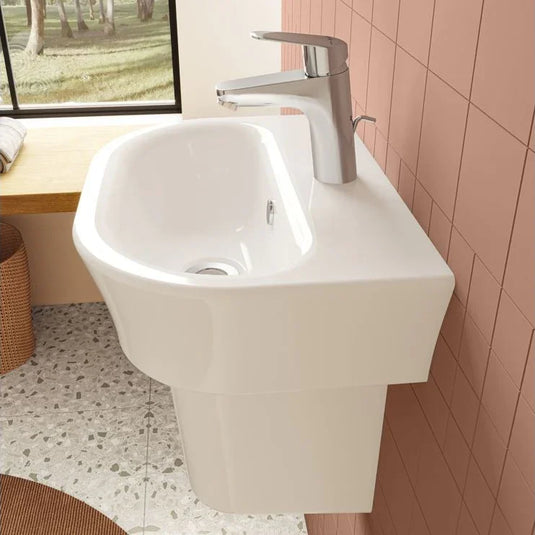 VitrA S20 450x350mm 1TH Basin Only - White - 5500L003-0999 - Envy Bathrooms Ltd