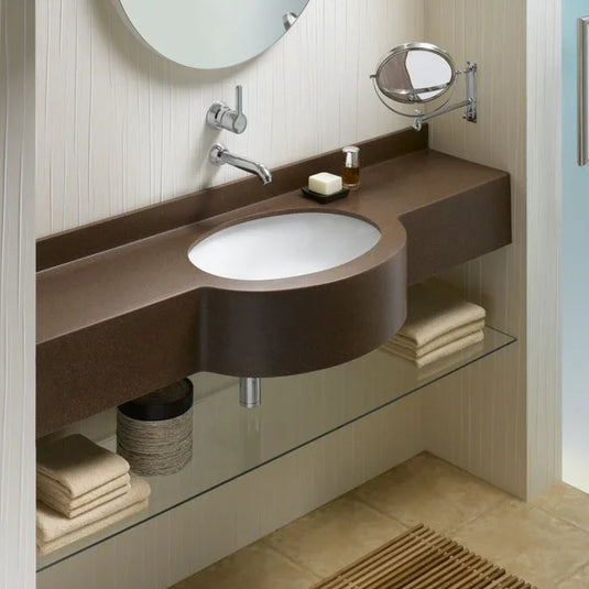 VitrA S20 470x380mm 0TH Undercounter Basin - White - 6039B003-0012 - Envy Bathrooms Ltd