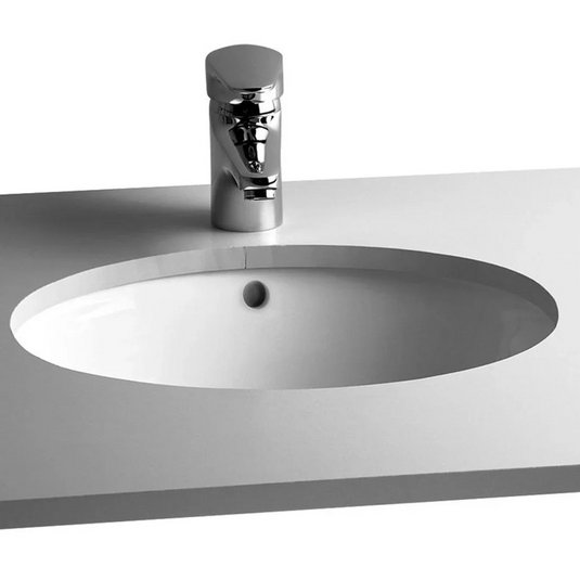 VitrA S20 470x380mm 0TH Undercounter Basin - White - 6039B003-0012 - Envy Bathrooms Ltd