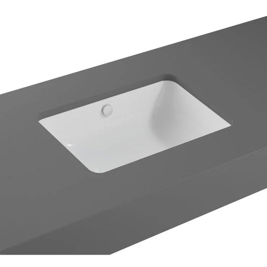 VitrA S20 550x370mm 0TH Undercounter Basin - White - 7475B003-0618 - Envy Bathrooms Ltd