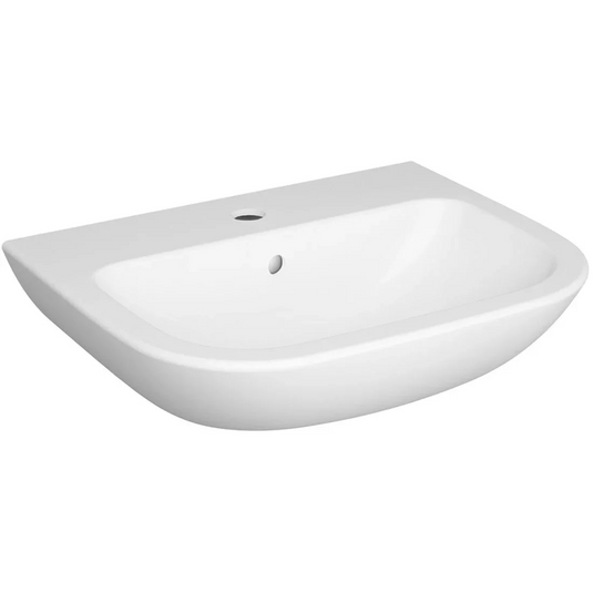 VitrA S20 550x440mm 2TH Basin Only - White - 5502L003-0022 - Envy Bathrooms Ltd