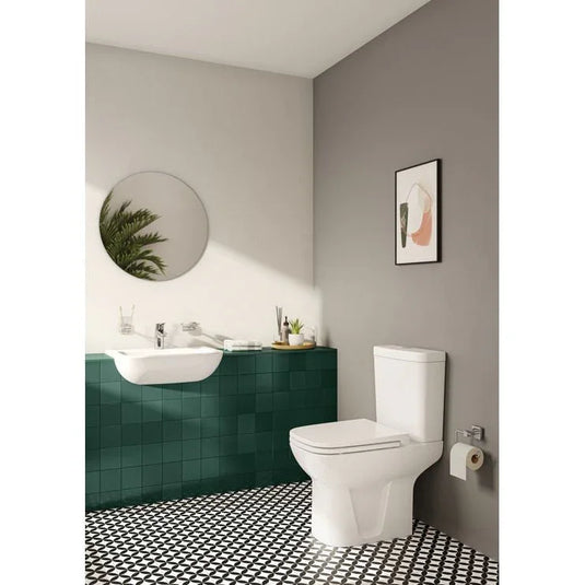 VitrA S20 550x445mm 2TH Semi Recessed Basin - White - 5524B003-0022 - Envy Bathrooms Ltd