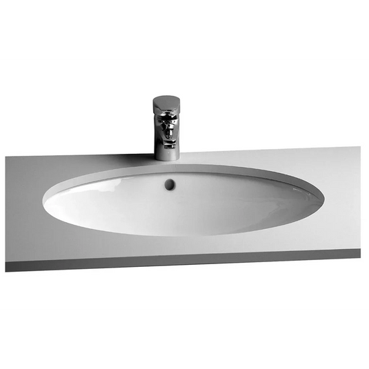 VitrA S20 580x450mm 0TH Undercounter Basin - White - 6069B003-0012 - Envy Bathrooms Ltd
