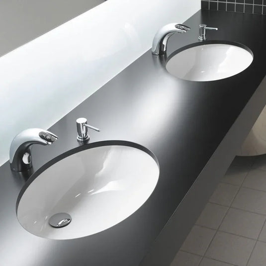 VitrA S20 580x450mm 0TH Undercounter Basin - White - 6069B003-0012 - Envy Bathrooms Ltd