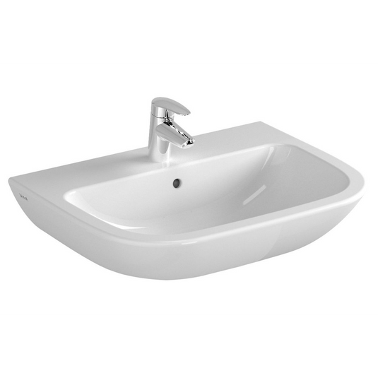 VitrA S20 595x455mm 1TH Basin Only - White - 5503L003-0999 - Envy Bathrooms Ltd