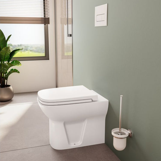 VitrA S20 Back to Wall Pan Only - White - 5520L003-0075 - Envy Bathrooms Ltd