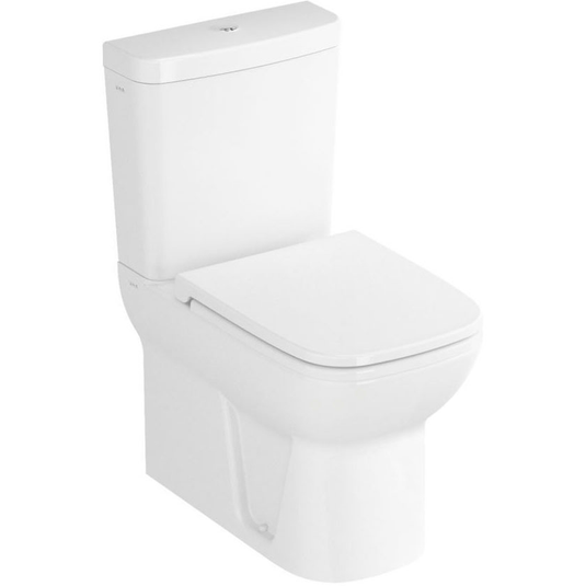 Vitra S20 Closed Back Close Coupled Toilet with Push Button Cistern - Standard Seat - Envy Bathrooms Ltd