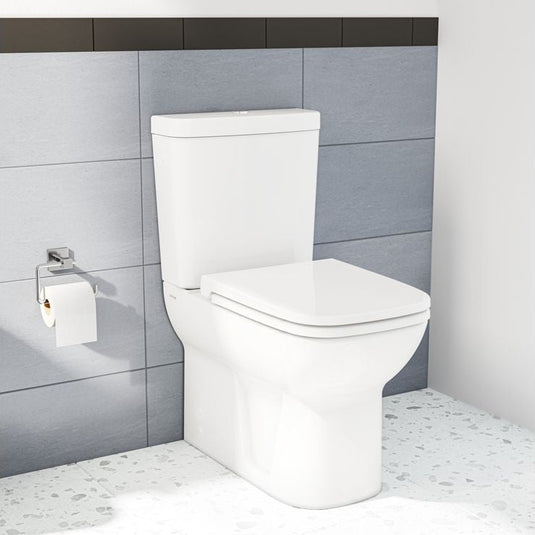 VitrA S20 Fully Shrouded Close Coupled Pan Only - White - 5512L003-0585 - Envy Bathrooms Ltd