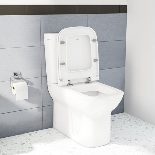 VitrA S20 Fully Shrouded Close Coupled Pan Only - White - 5512L003-0585 - Envy Bathrooms Ltd