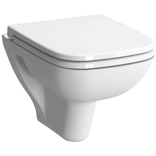 Vitra S20 Short Projection Wall Hung Toilet - Soft Closed Seat - Envy Bathrooms Ltd
