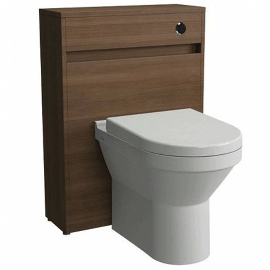 Vitra S50 Floor-Standing Back to Wall WC Unit with Concealed Cistern - 600mm Wide - Oak - Envy Bathrooms Ltd