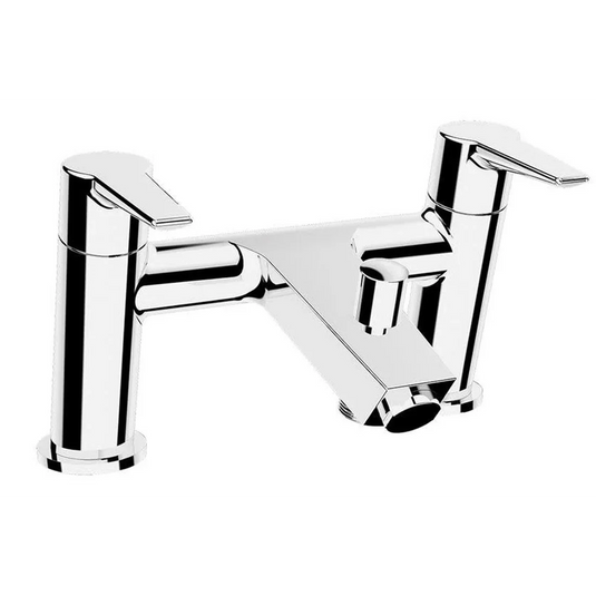 VitrA Solid S Bath/Shower Mixer - Chrome - A42417VUK - Envy Bathrooms Ltd