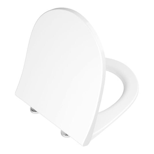 VitrA Sonic Flush Soft Close Wrap Toilet Seat - White - 230-003R009 - Envy Bathrooms Ltd