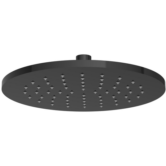 VitrA Suit 250mm Showerhead | Gloss Black | A4563839 - Envy Bathrooms Ltd