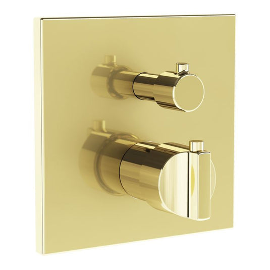 VitrA Suit Integrated Thermostatic Shower Mixer | Soft Gold | A4287374 - Envy Bathrooms Ltd
