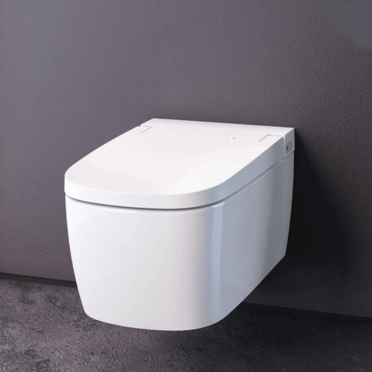 Vitra V-Care Rimless Wall Hung Toilet Pan - Soft Close Seat - Envy Bathrooms Ltd