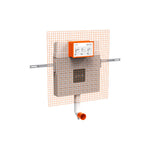 VitrA V-Fix Prime Back to Wall 8cm 3/6L Concealed Cistern - 768-1740-01 - Envy Bathrooms Ltd