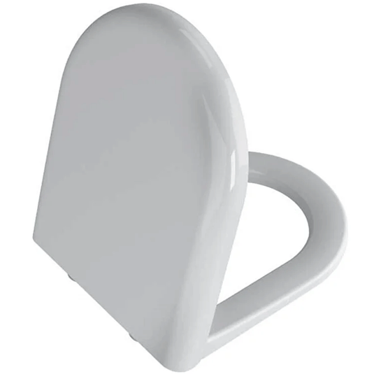 Vitra Zentrum Back To Wall Toilet Pan - Soft Close Seat - Envy Bathrooms Ltd