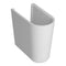 VitrA Zentrum Semi Pedestal Only For 450mm Basin | White | 7292L003-7200